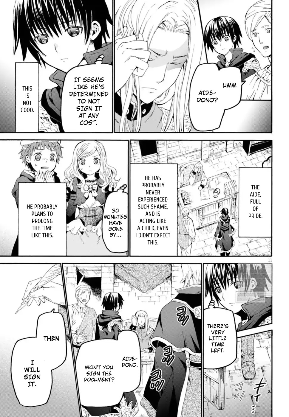 Death March kara Hajimaru Isekai Kyousoukyoku chapter 42 page 11