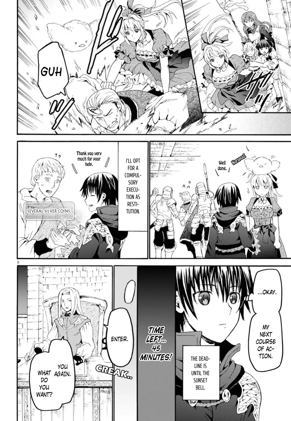 Death March kara Hajimaru Isekai Kyousoukyoku chapter 42 page 8