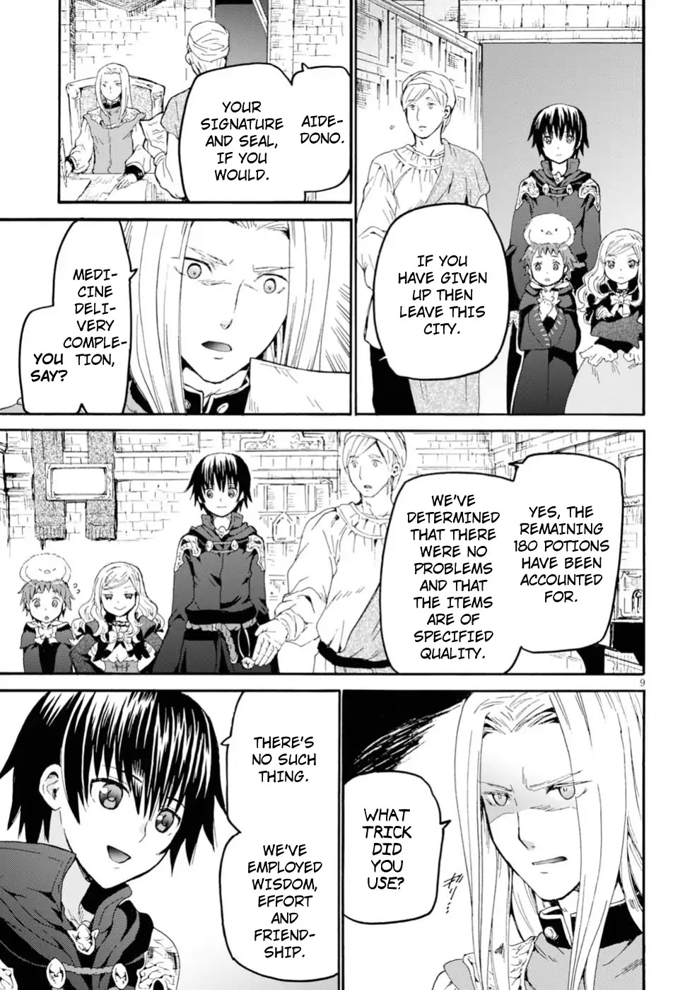 Death March kara Hajimaru Isekai Kyousoukyoku chapter 42 page 9