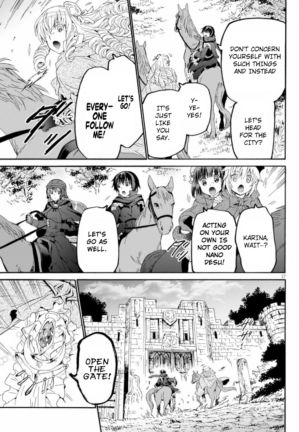 Death March kara Hajimaru Isekai Kyousoukyoku chapter 57 page 17