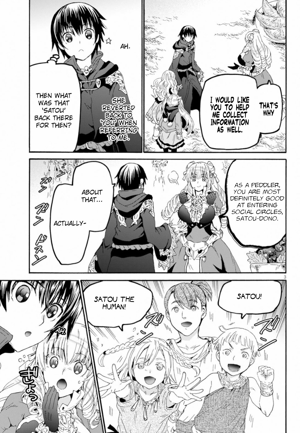 Death March kara Hajimaru Isekai Kyousoukyoku chapter 57 page 3