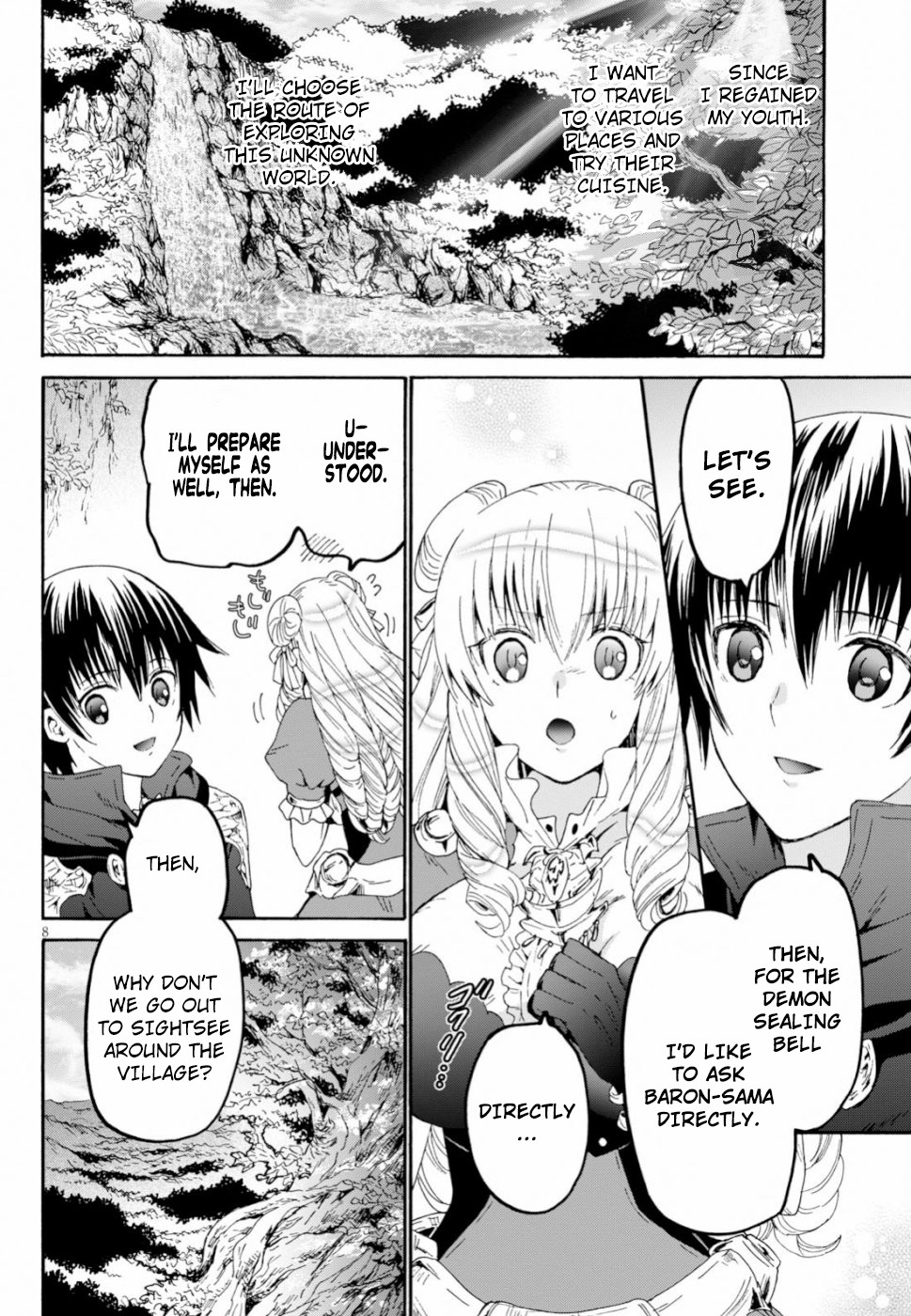 Death March kara Hajimaru Isekai Kyousoukyoku chapter 57 page 8