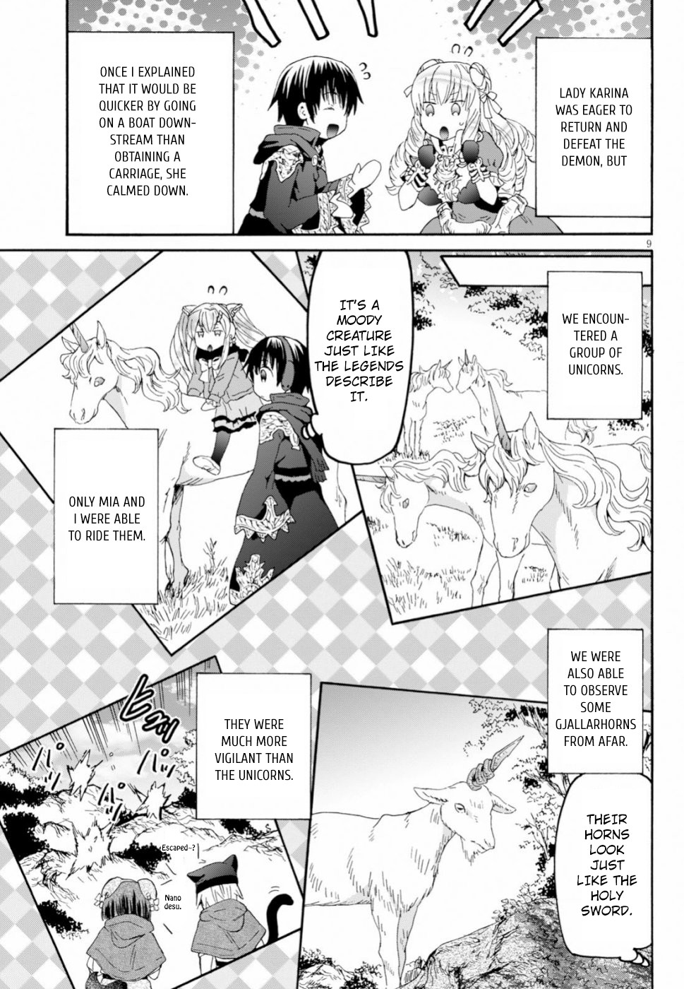 Death March kara Hajimaru Isekai Kyousoukyoku chapter 57 page 9