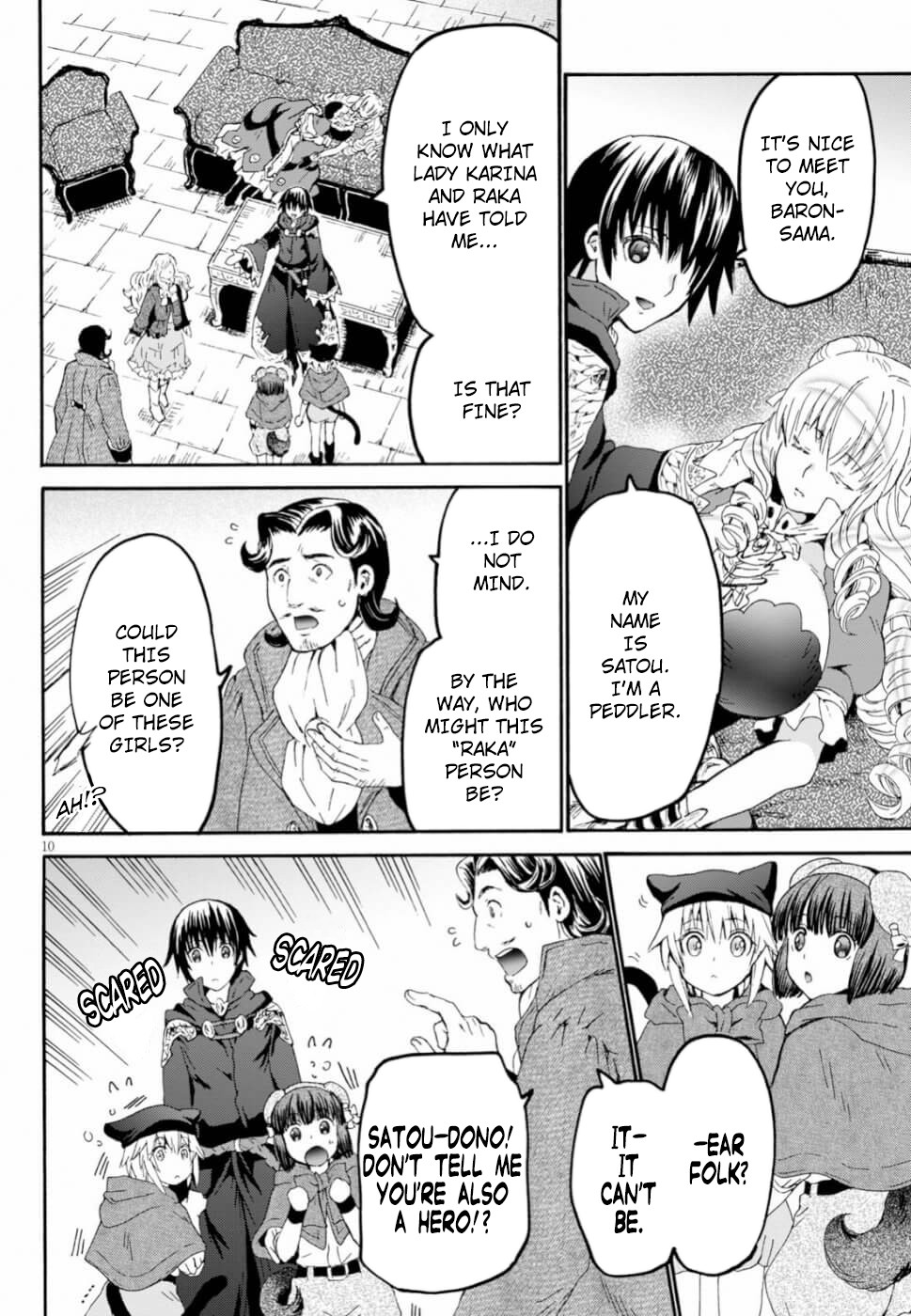 Death March kara Hajimaru Isekai Kyousoukyoku chapter 59 page 10