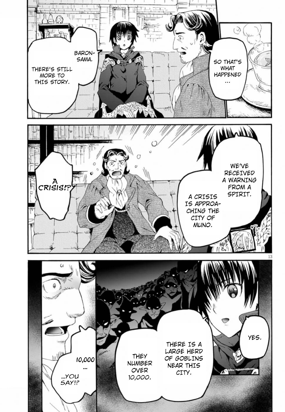 Death March kara Hajimaru Isekai Kyousoukyoku chapter 59 page 13