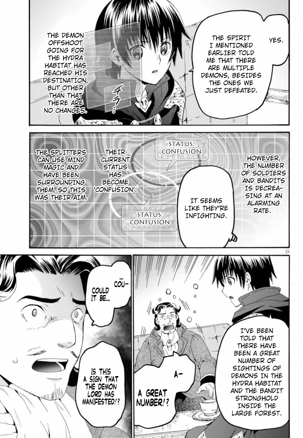 Death March kara Hajimaru Isekai Kyousoukyoku chapter 59 page 15