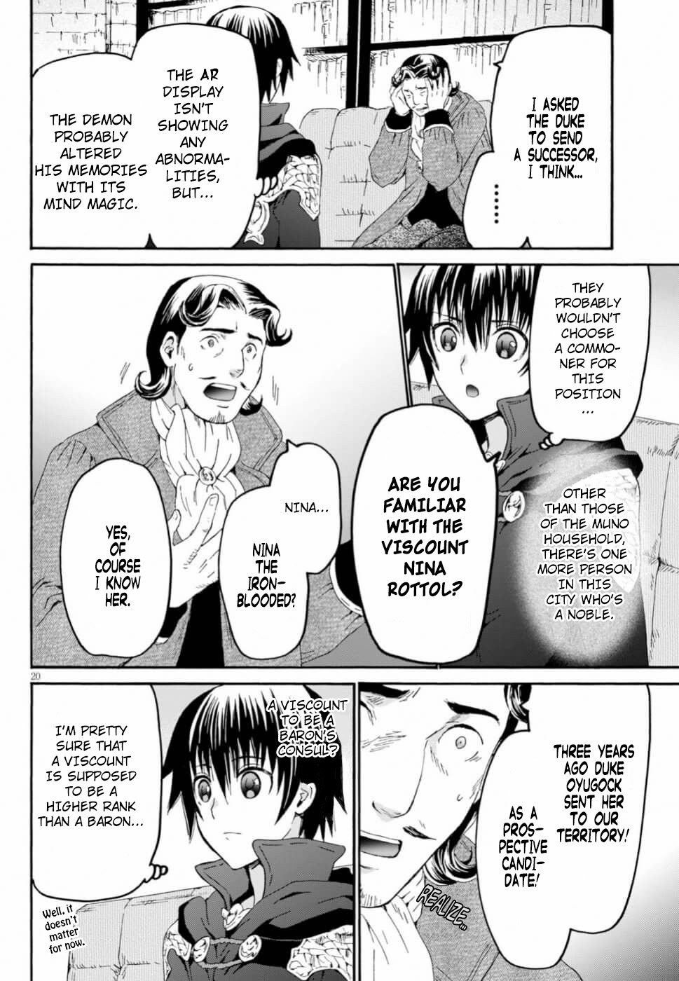 Death March kara Hajimaru Isekai Kyousoukyoku chapter 59 page 20