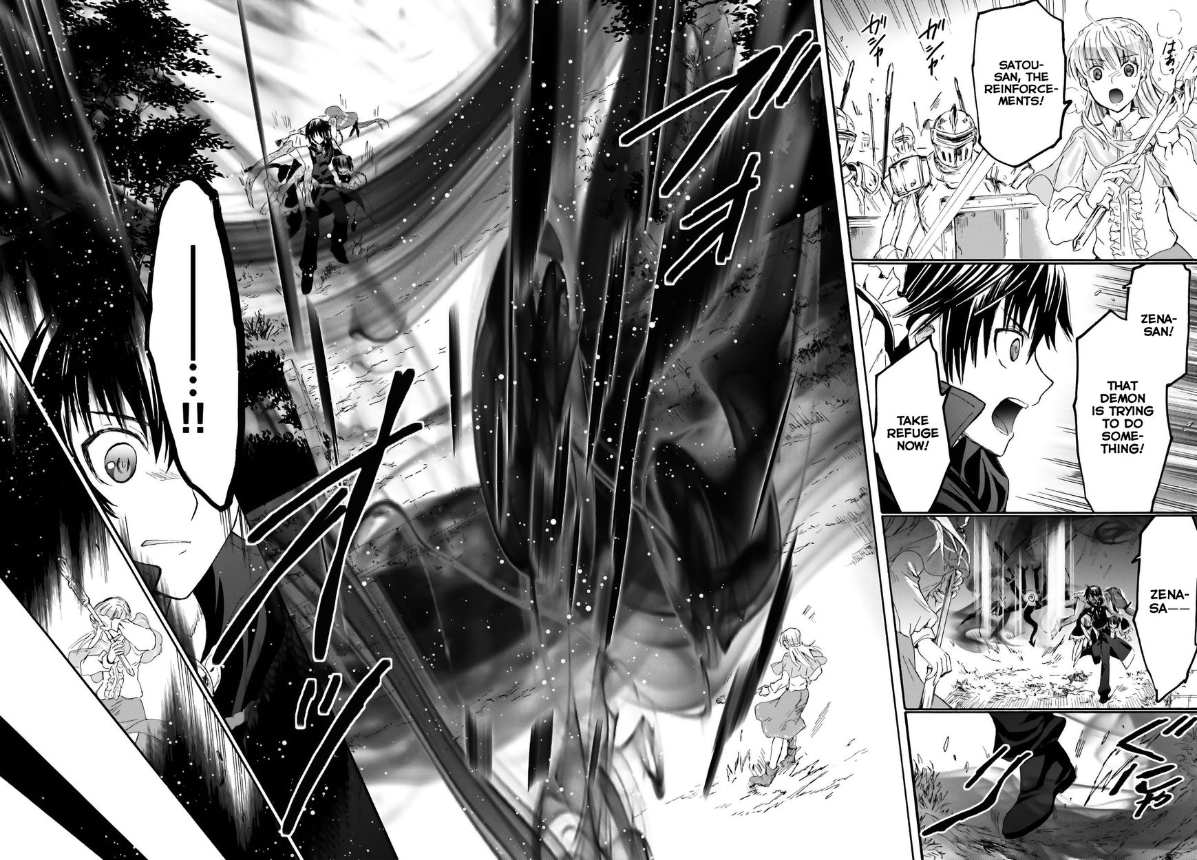 Death March kara Hajimaru Isekai Kyousoukyoku chapter 6 page 31