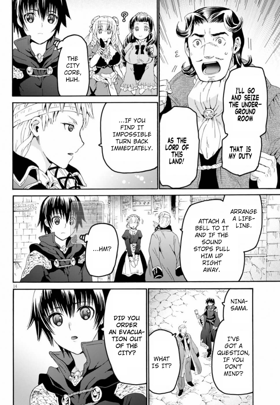 Death March kara Hajimaru Isekai Kyousoukyoku chapter 60 page 12