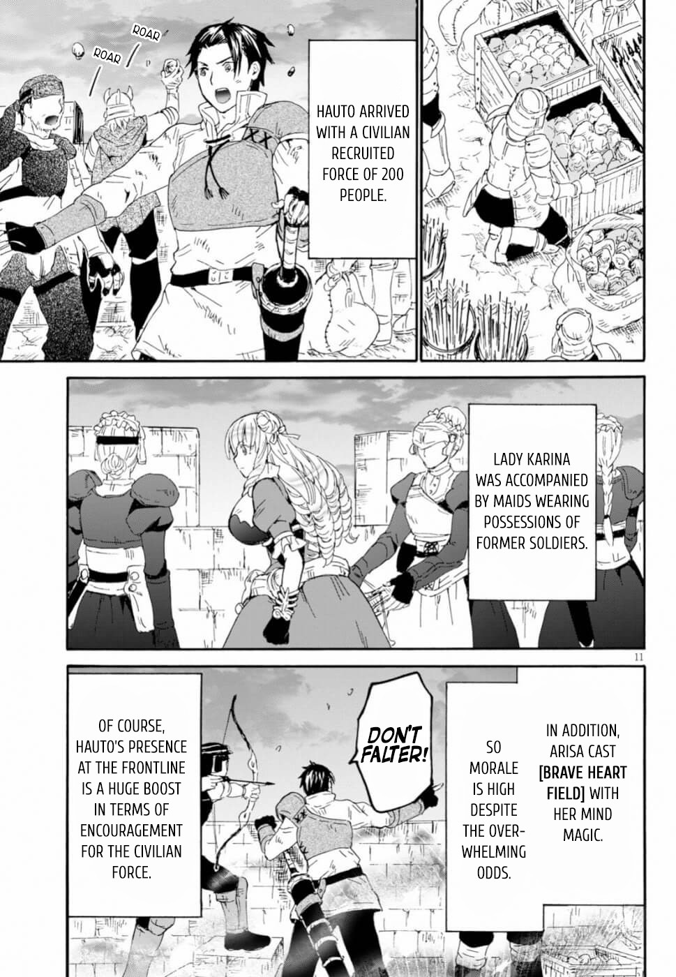 Death March kara Hajimaru Isekai Kyousoukyoku chapter 61 page 10