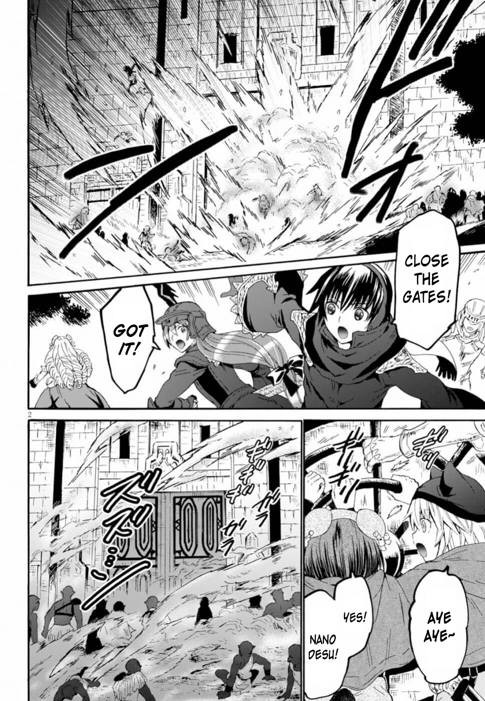 Death March kara Hajimaru Isekai Kyousoukyoku chapter 61 page 2