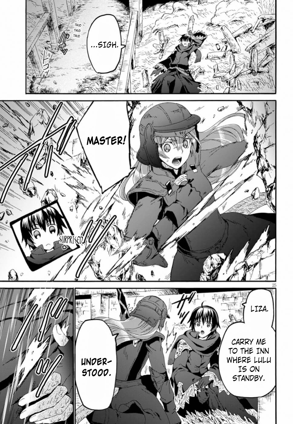 Death March kara Hajimaru Isekai Kyousoukyoku chapter 61 page 23