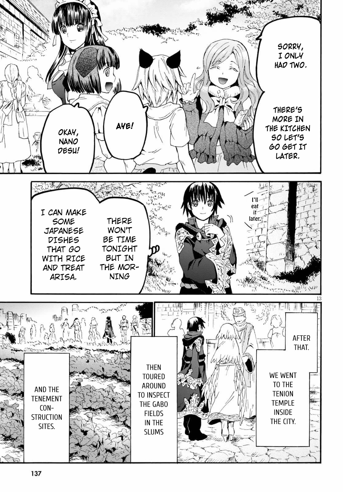 Death March kara Hajimaru Isekai Kyousoukyoku chapter 68 page 13