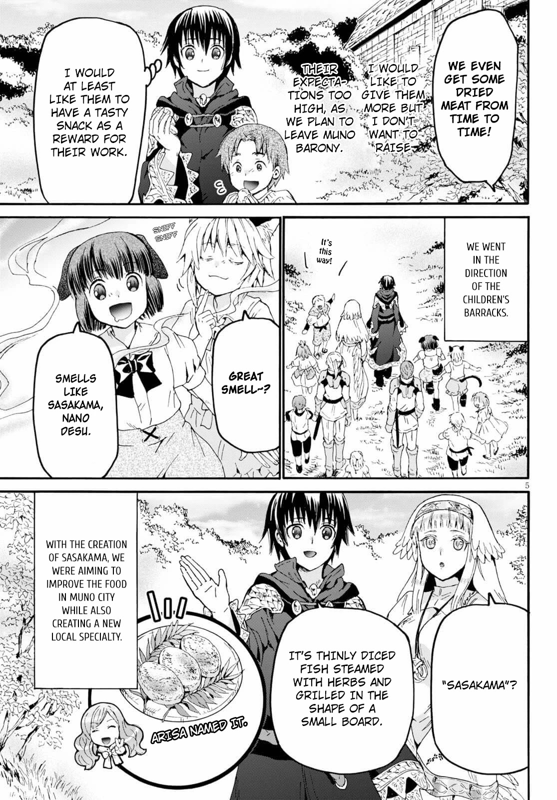 Death March kara Hajimaru Isekai Kyousoukyoku chapter 68 page 5