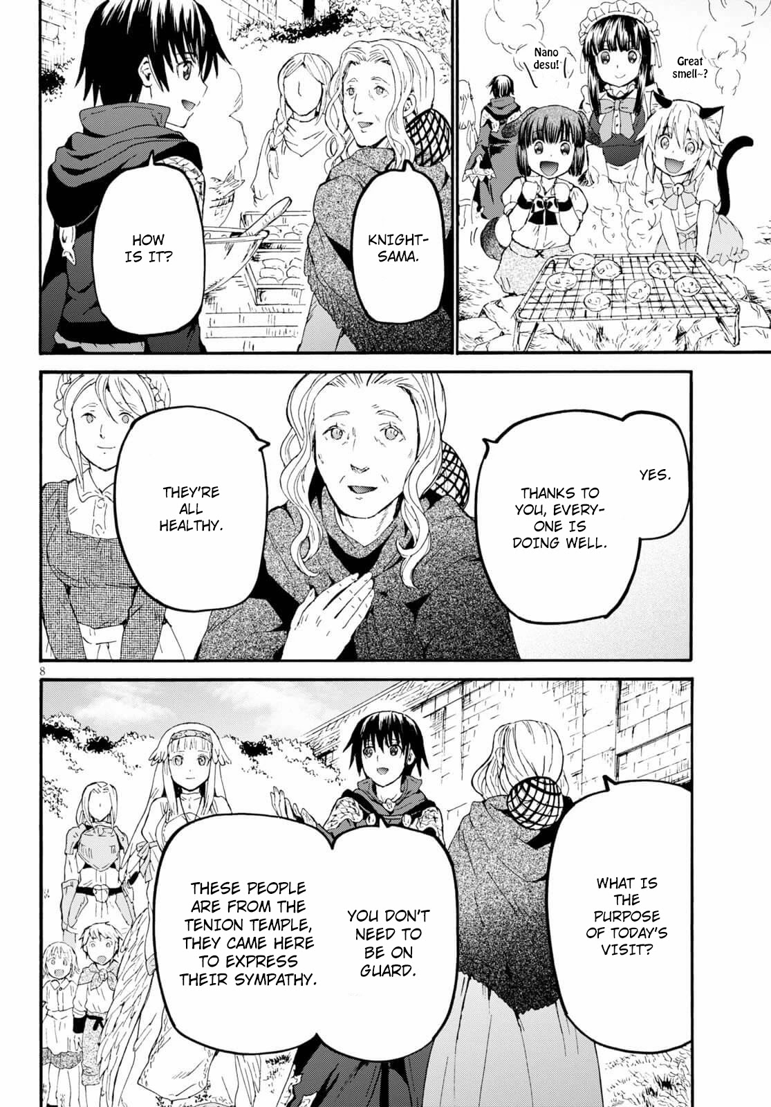 Death March kara Hajimaru Isekai Kyousoukyoku chapter 68 page 8