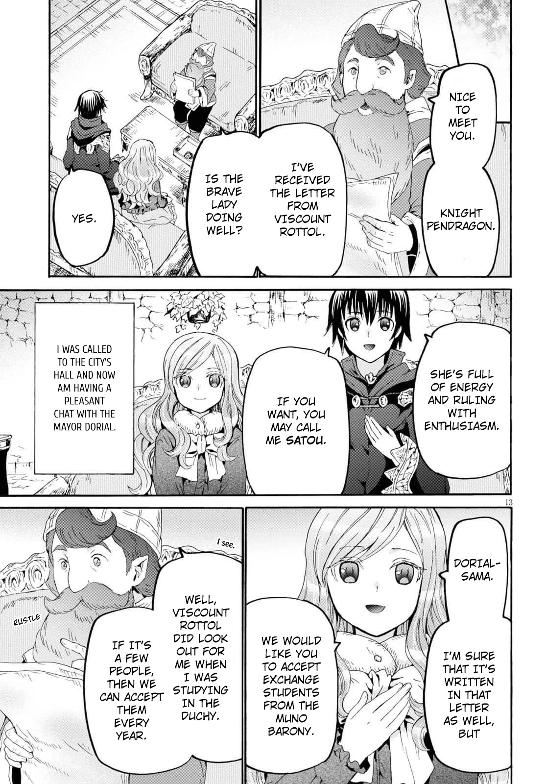 Death March kara Hajimaru Isekai Kyousoukyoku chapter 70 page 12