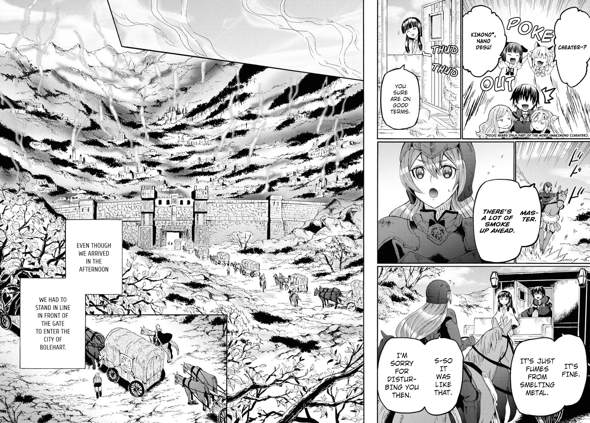 Death March kara Hajimaru Isekai Kyousoukyoku chapter 70 page 4