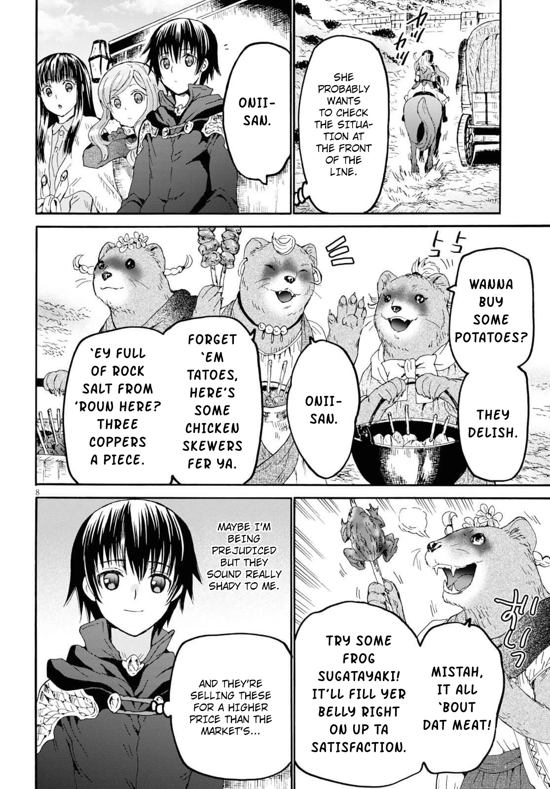 Death March kara Hajimaru Isekai Kyousoukyoku chapter 70 page 7
