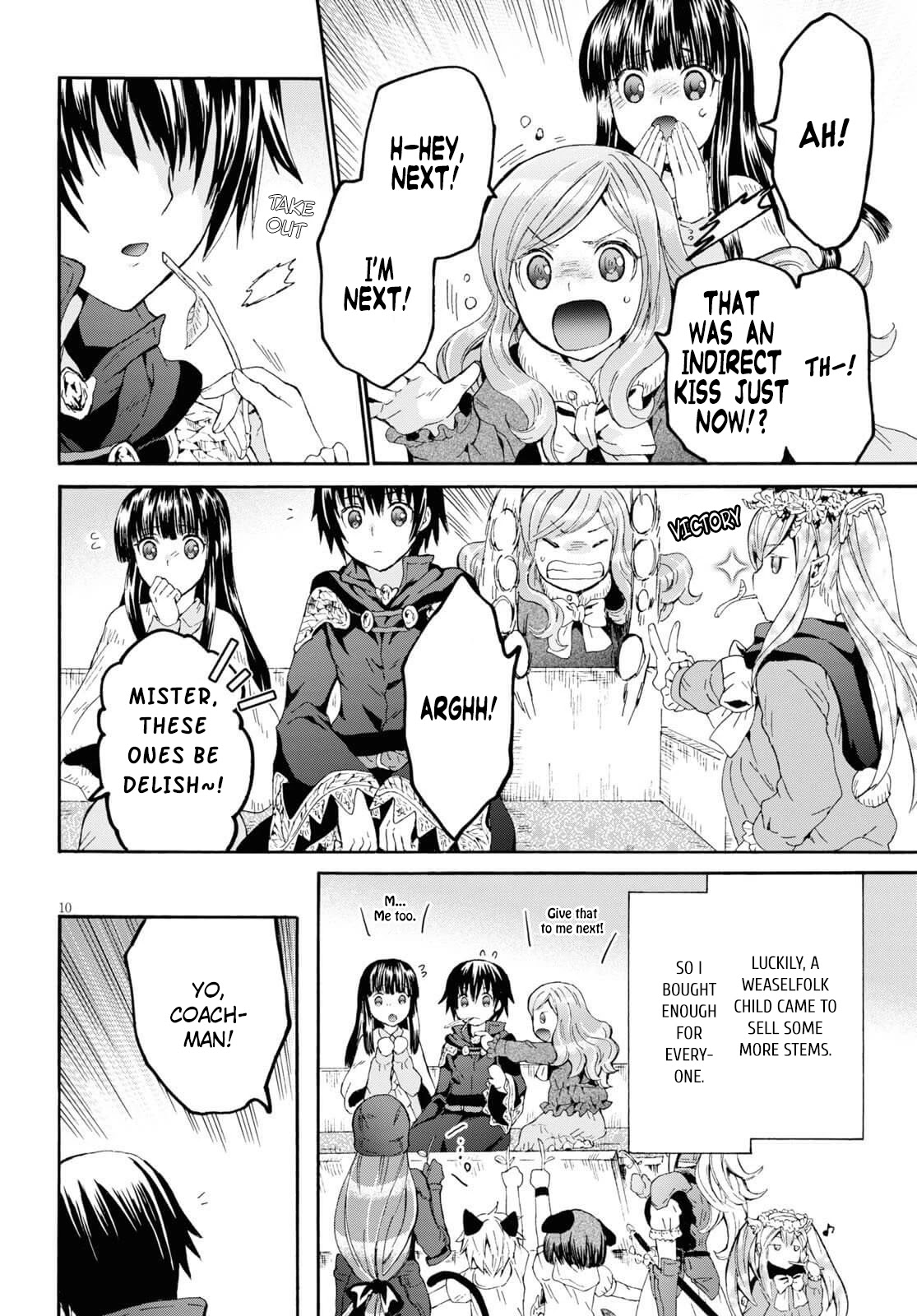 Death March kara Hajimaru Isekai Kyousoukyoku chapter 70 page 9