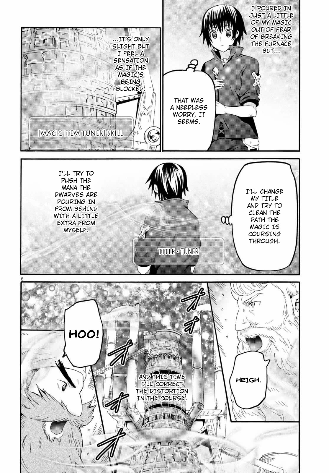 Death March kara Hajimaru Isekai Kyousoukyoku chapter 71 page 6