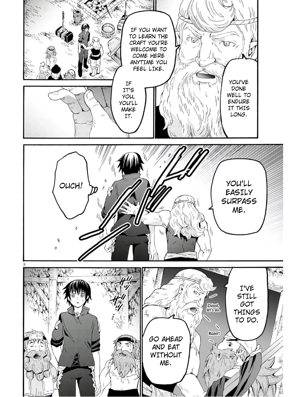 Death March kara Hajimaru Isekai Kyousoukyoku chapter 72 page 8