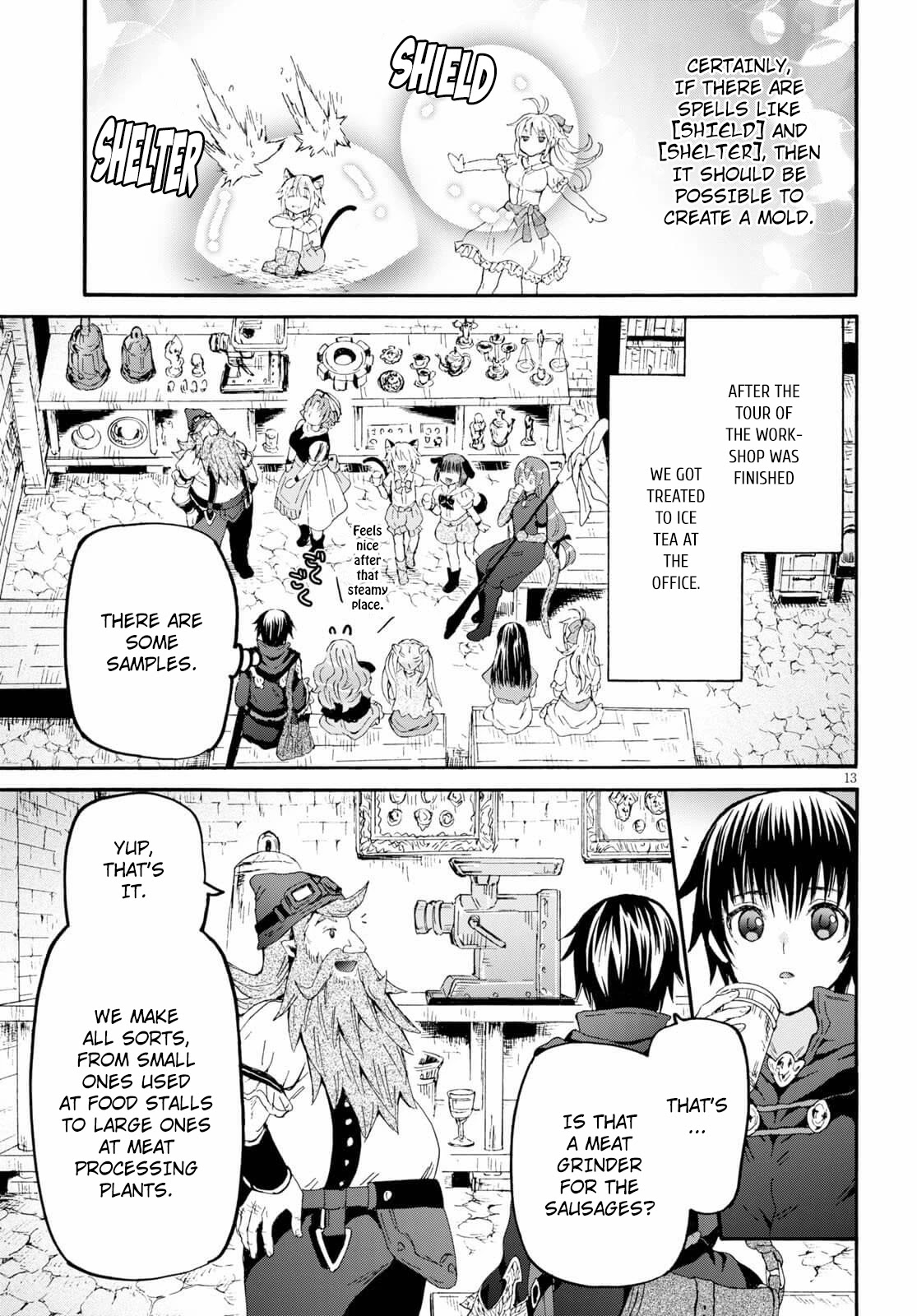 Death March kara Hajimaru Isekai Kyousoukyoku chapter 74 page 12
