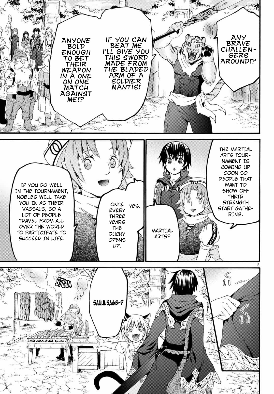 Death March kara Hajimaru Isekai Kyousoukyoku chapter 74 page 4