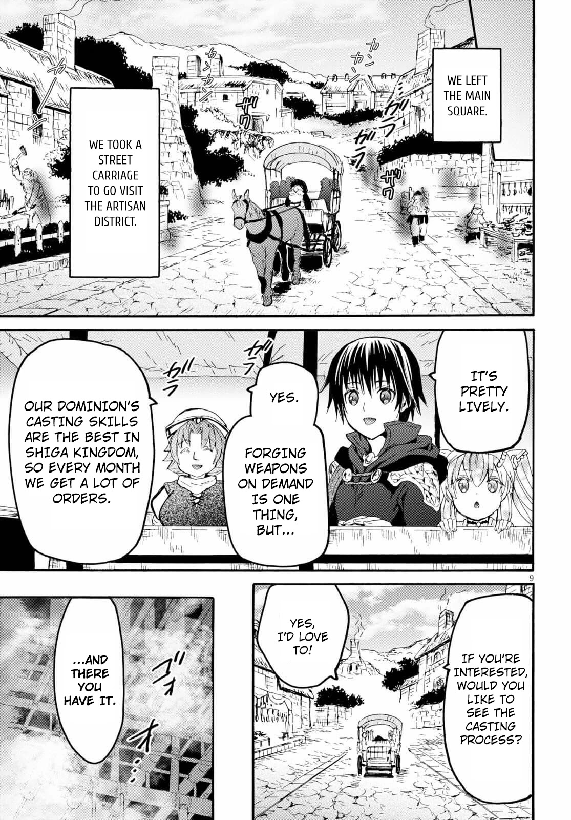 Death March kara Hajimaru Isekai Kyousoukyoku chapter 74 page 8