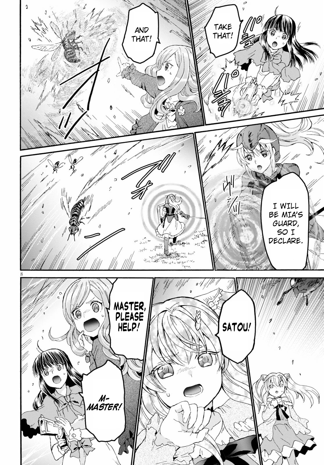 Death March kara Hajimaru Isekai Kyousoukyoku chapter 77 page 8