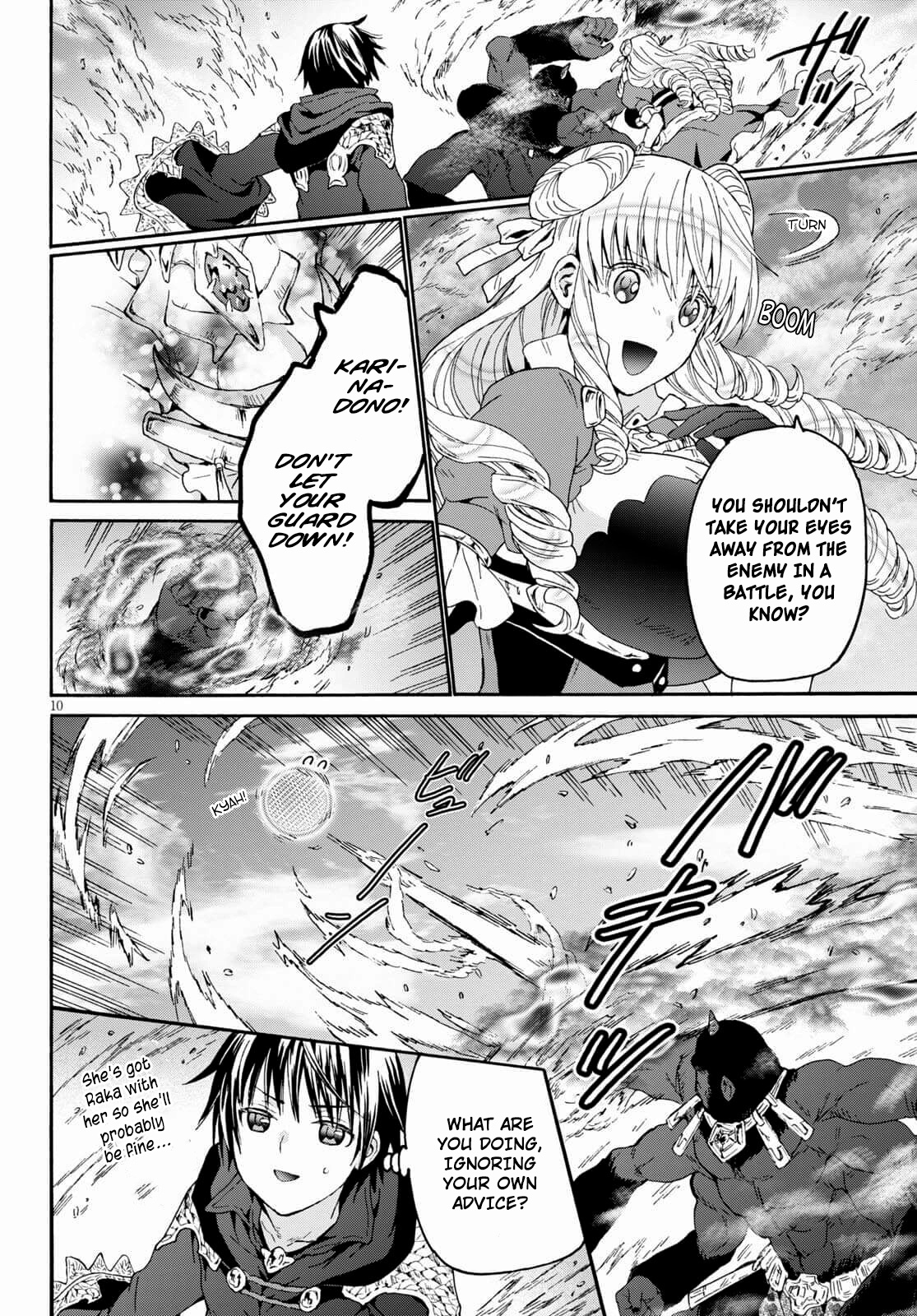 Death March kara Hajimaru Isekai Kyousoukyoku chapter 82 page 10