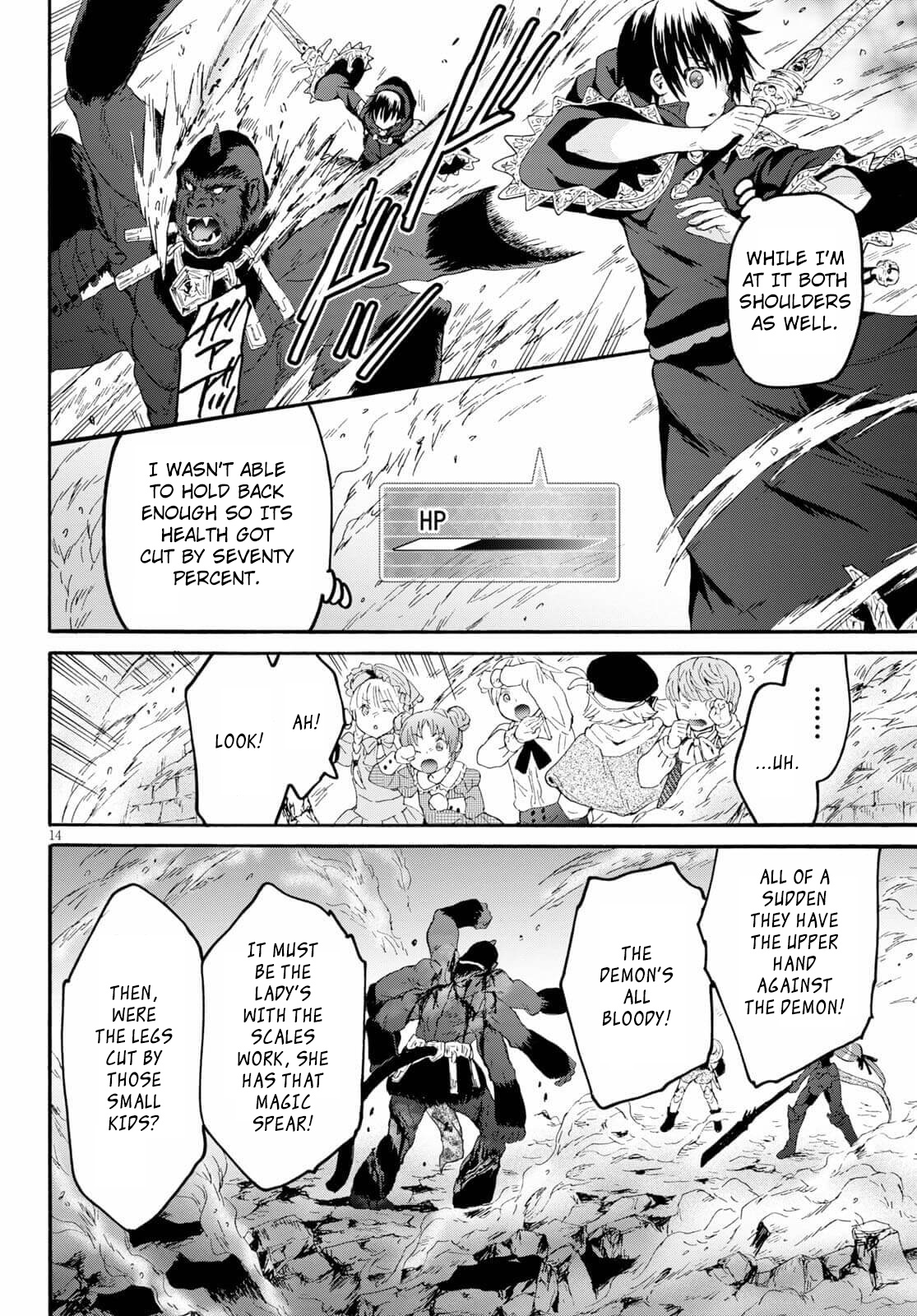 Death March kara Hajimaru Isekai Kyousoukyoku chapter 82 page 13