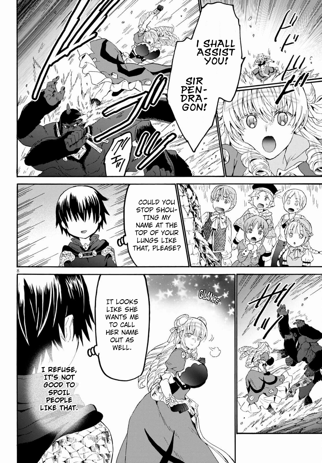 Death March kara Hajimaru Isekai Kyousoukyoku chapter 82 page 8