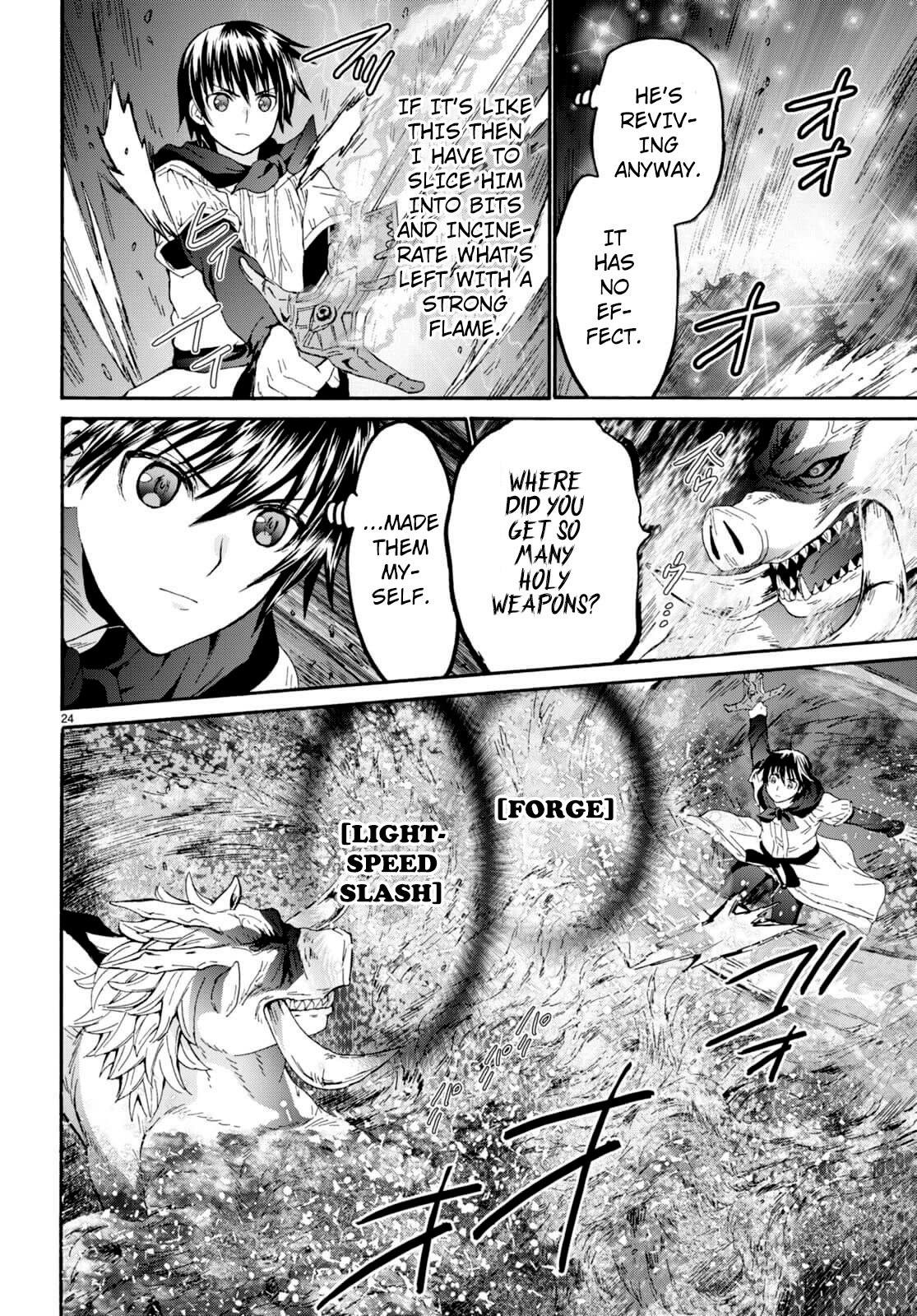 Death March kara Hajimaru Isekai Kyousoukyoku chapter 91 page 23