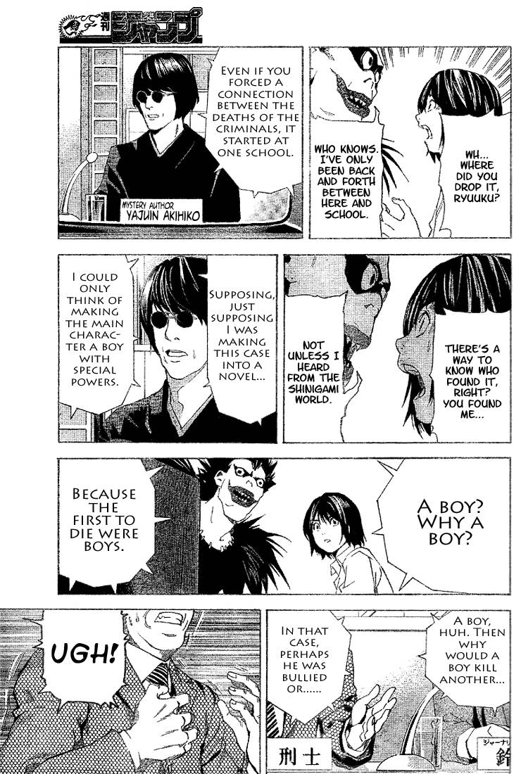 Death Note chapter 0 page 37