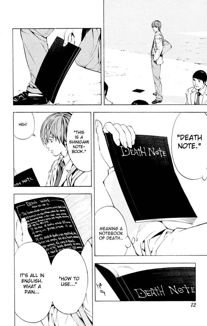 Death Note chapter 1 page 10