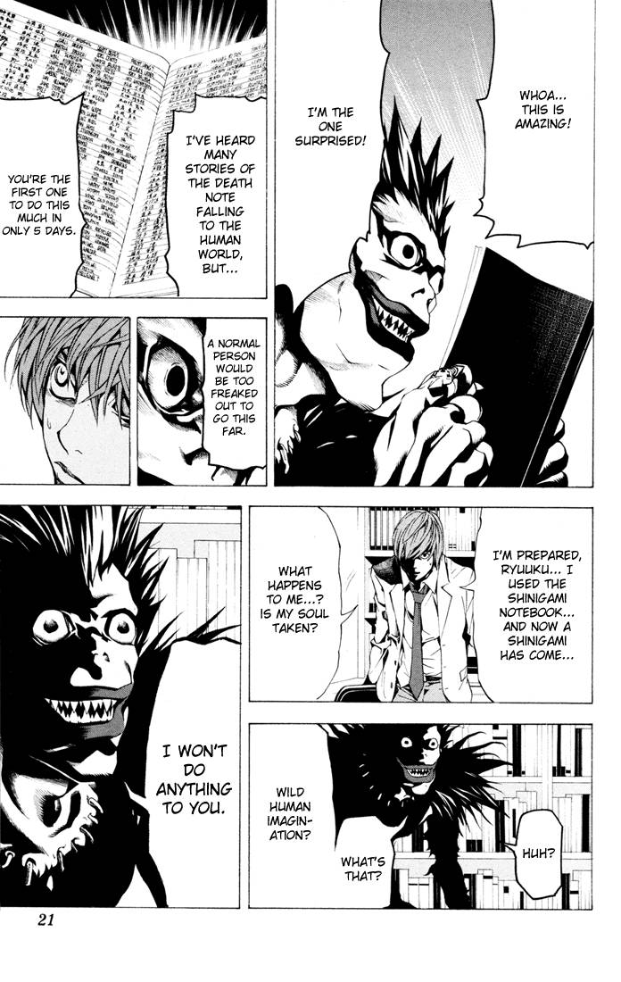 Death Note chapter 1 page 19