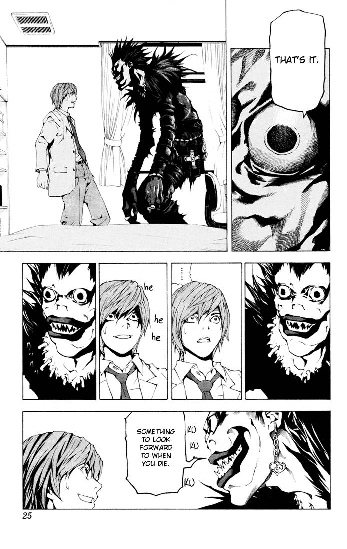 Death Note chapter 1 page 23