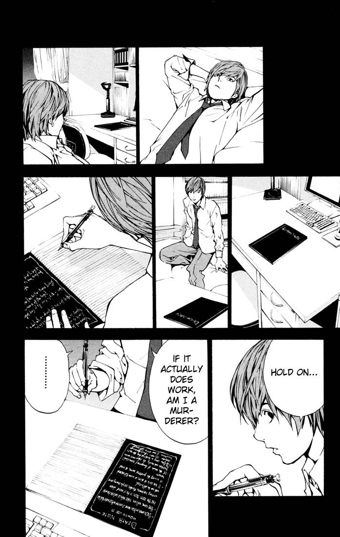 Death Note chapter 1 page 28