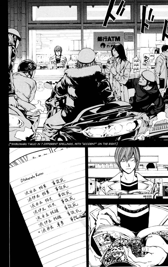Death Note chapter 1 page 36