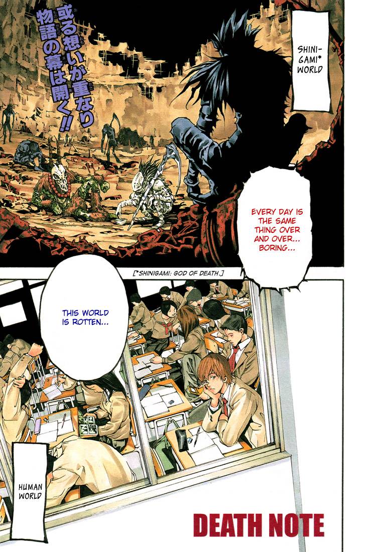 Death Note chapter 1 page 4