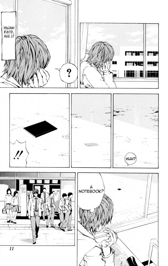 Death Note chapter 1 page 9