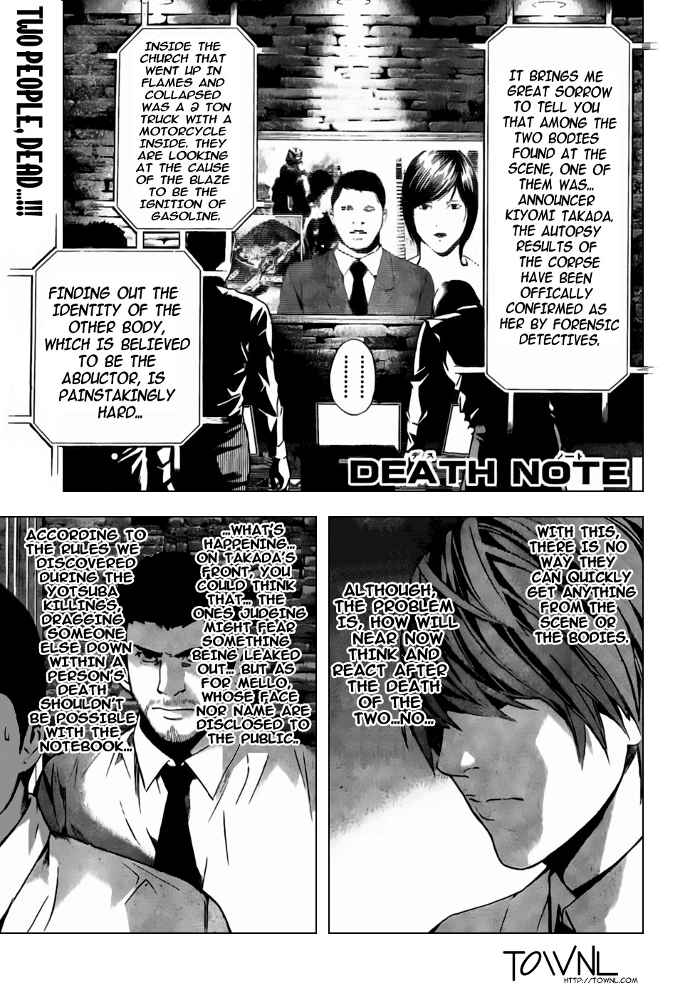 Death Note chapter 100 page 2