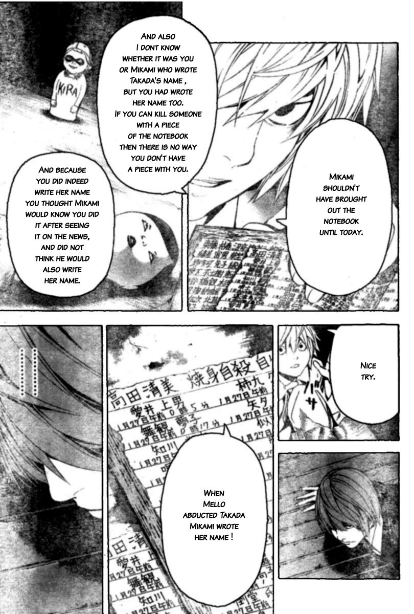 Death Note chapter 104 page 9