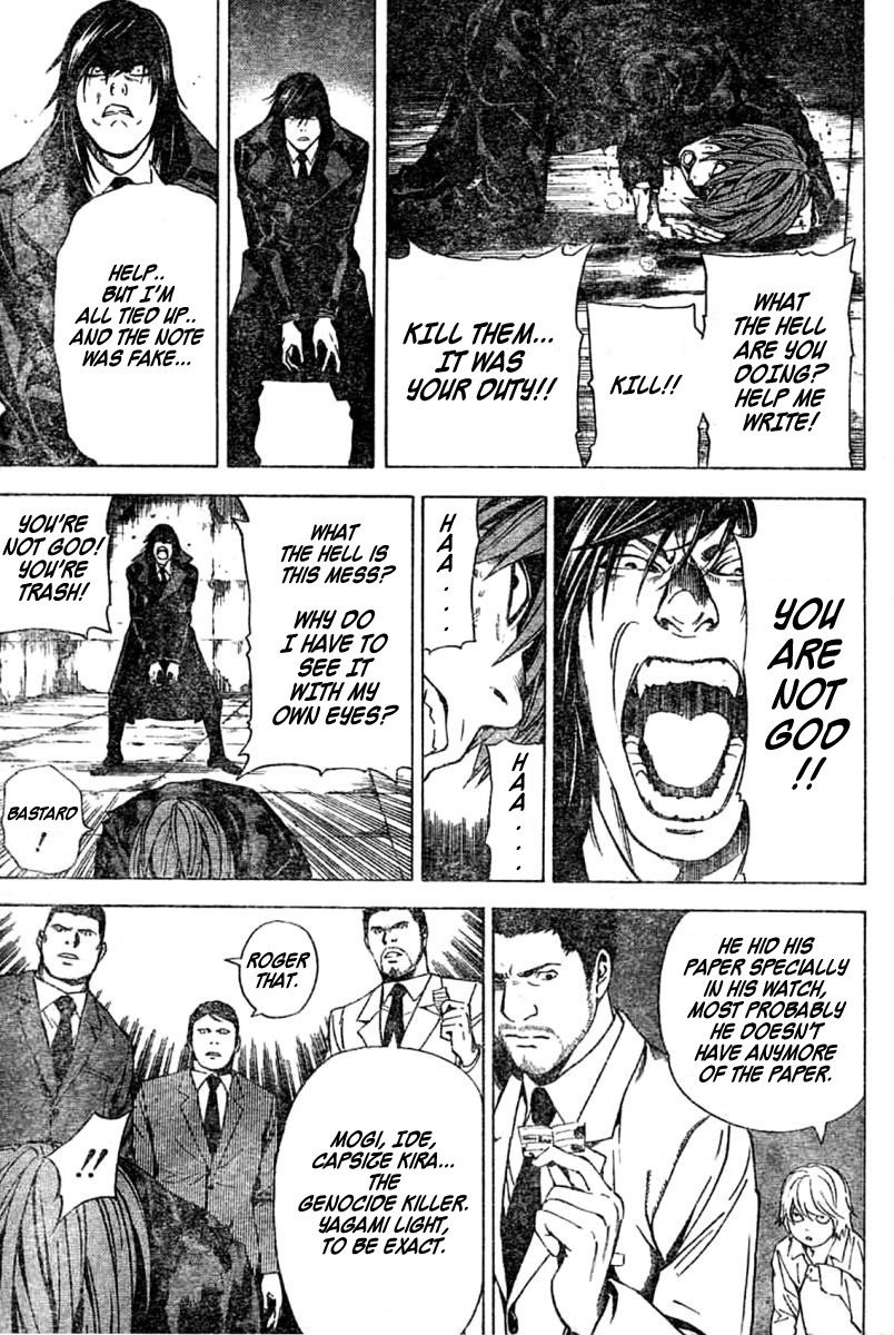 Death Note chapter 106 page 17