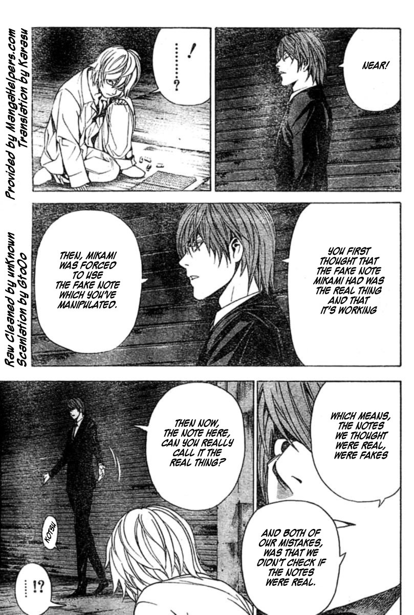 Death Note chapter 106 page 3