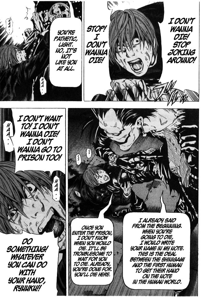 Death Note chapter 107 page 12