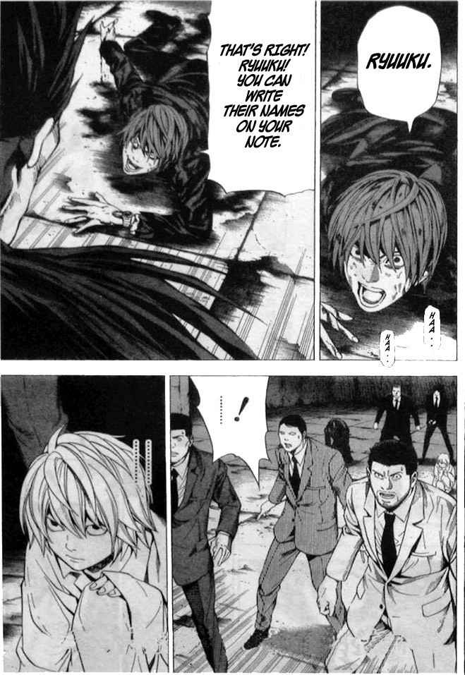 Death Note chapter 107 page 4