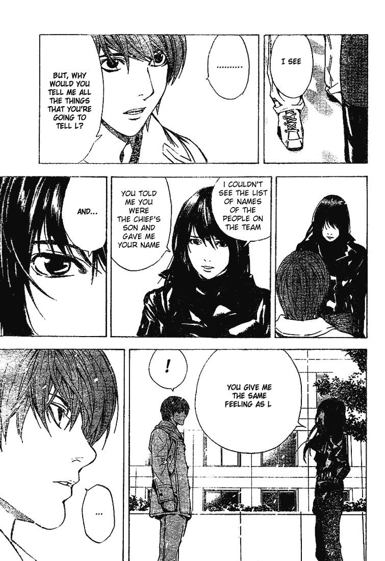 Death Note chapter 14 page 11
