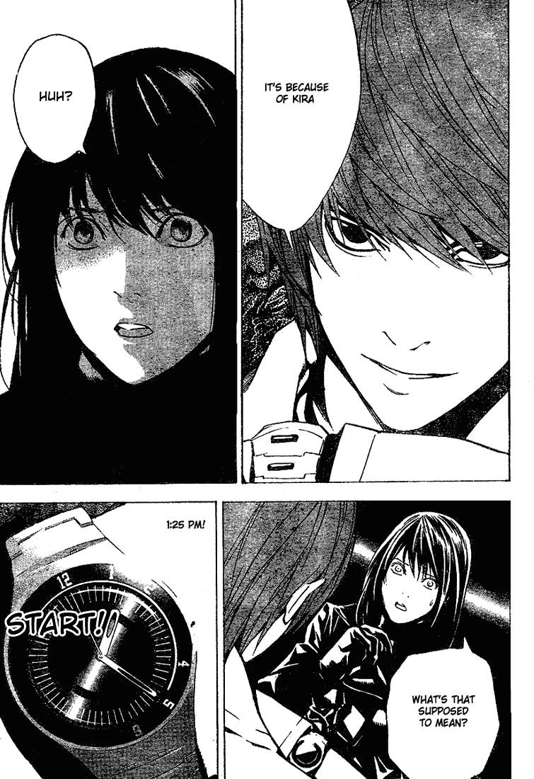 Death Note chapter 14 page 19