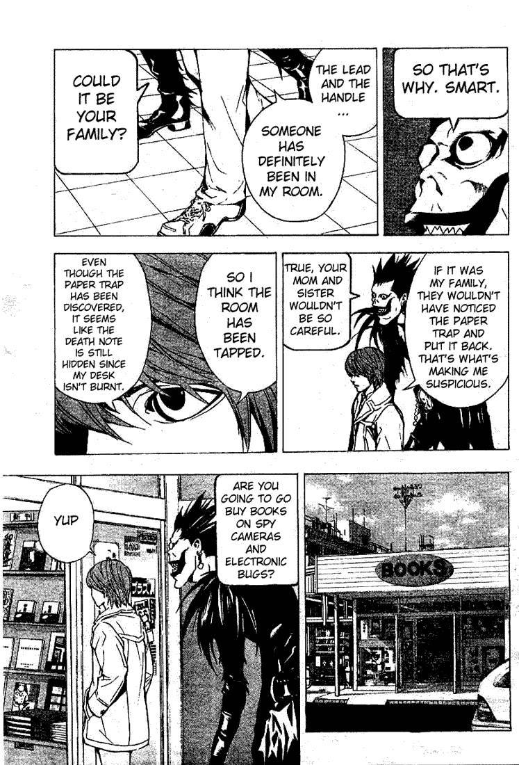 Death Note chapter 15 page 37